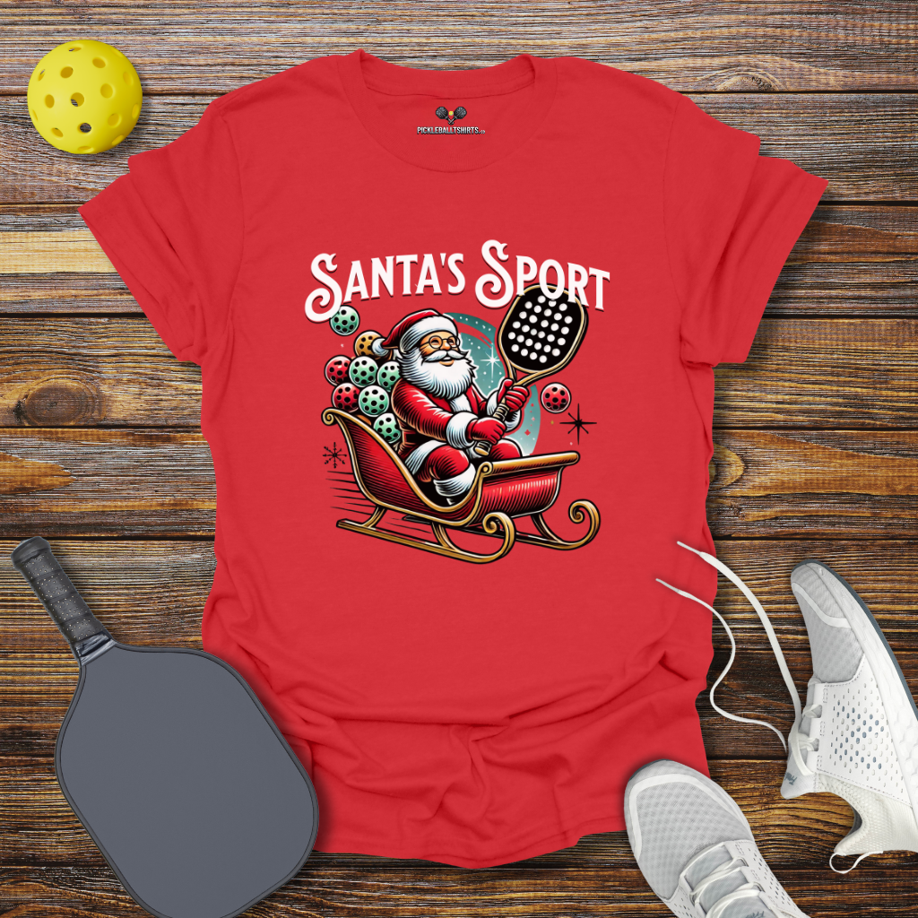 Santa's Sport Christmas T-Shirt