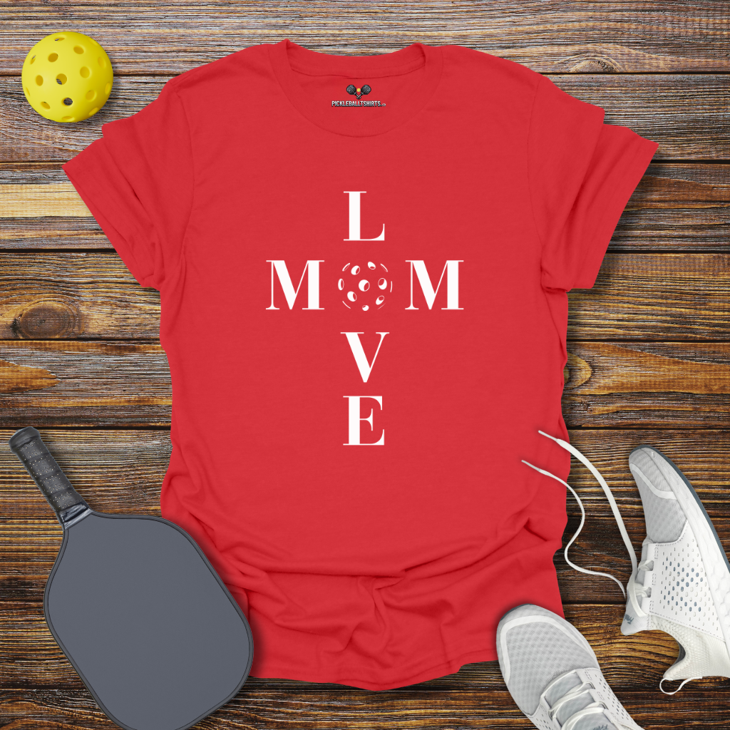 Mom Love Pickleball T-Shirt