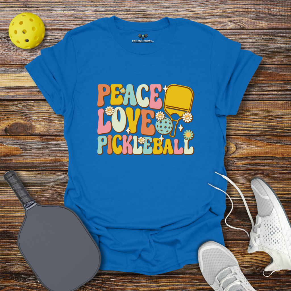 Peace Love Pickleball T-Shirt