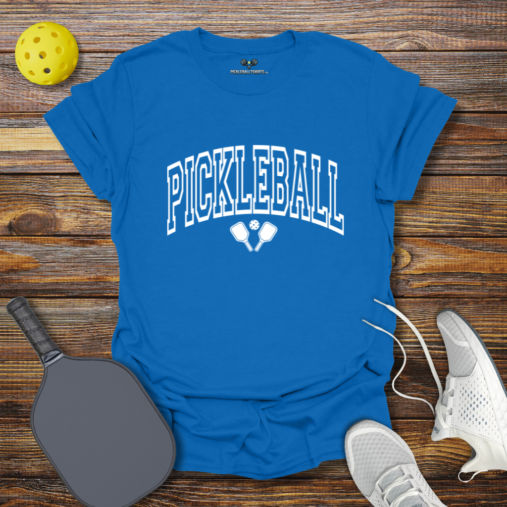 Pickleball Retro Slogan T-Shirt