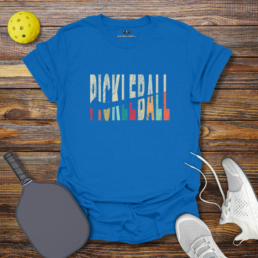 Pickleball Retro Logo T-Shirt