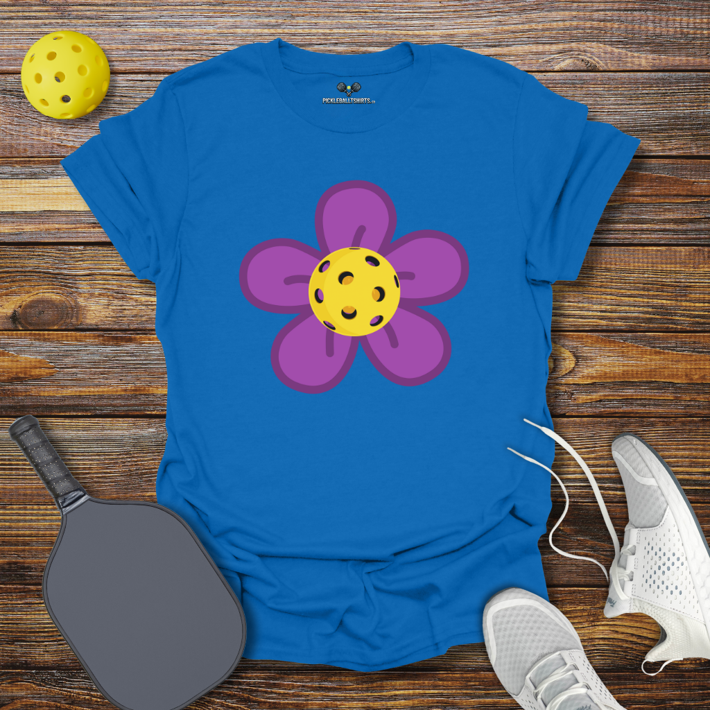 Pickleball Flower T-Shirt