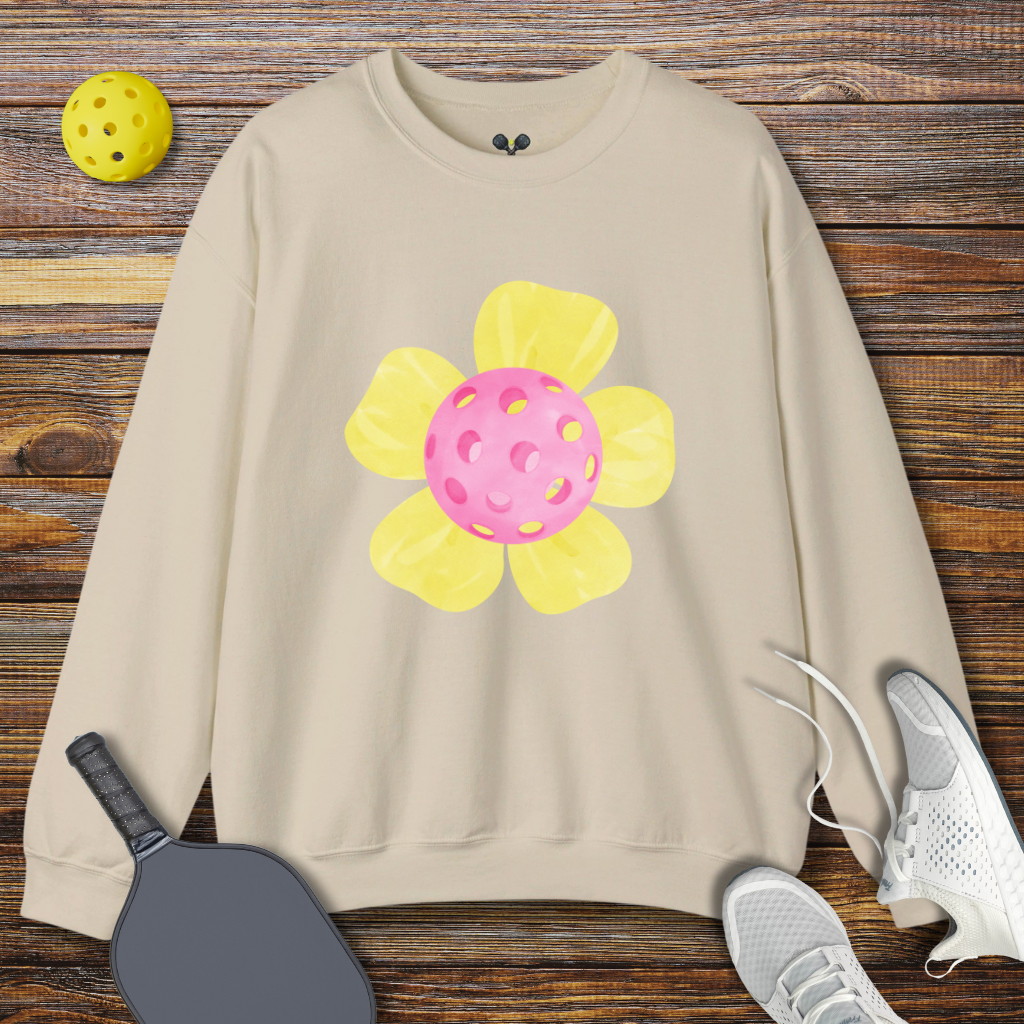 Pickleball Flower 2 Sweatshirt