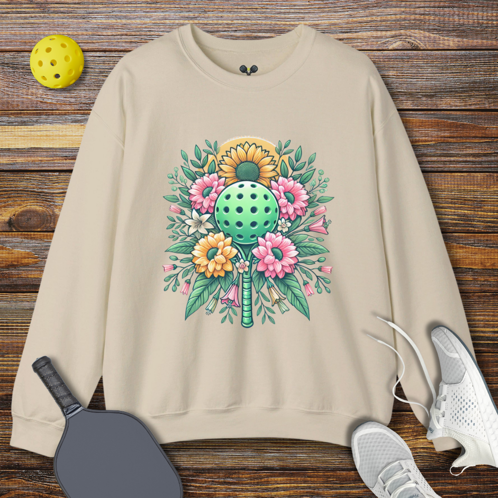 Floral Pickleball Dreams Sweatshirt