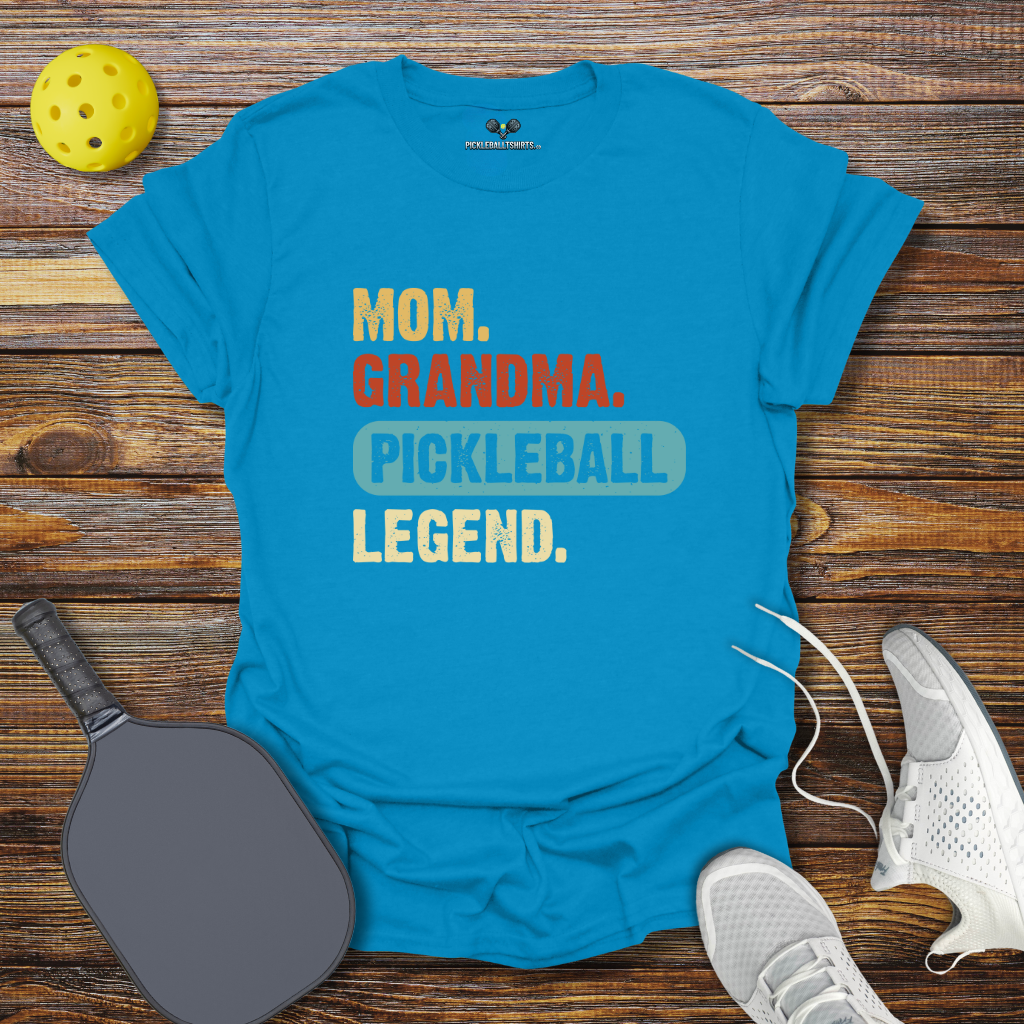 Mom Grandma Pickleball Legend T-Shirt