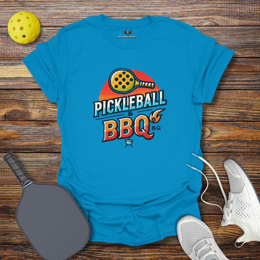 Pickleball and BBQ T-Shirt