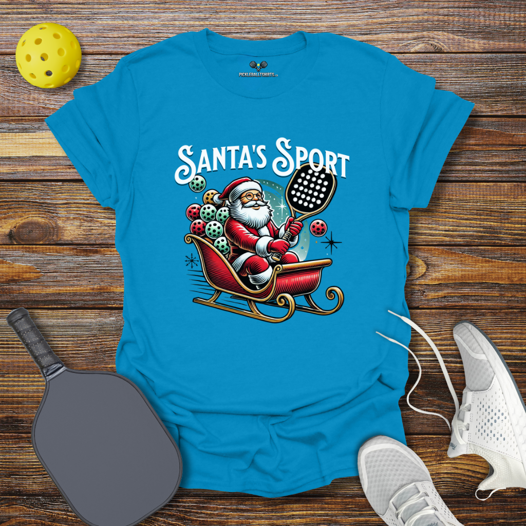 Santa's Sport Christmas T-Shirt