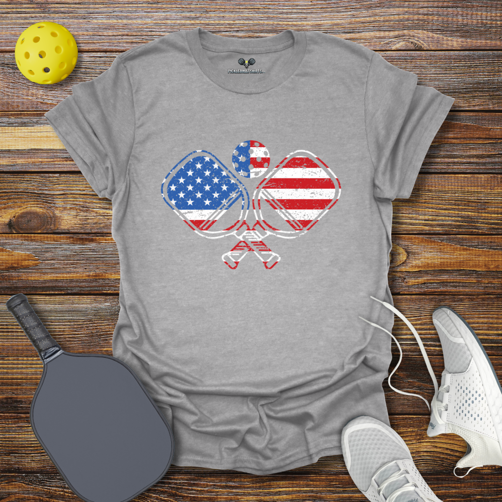 USA Pickleball Padles T-Shirt