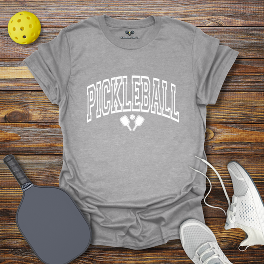 Pickleball Retro Slogan T-Shirt