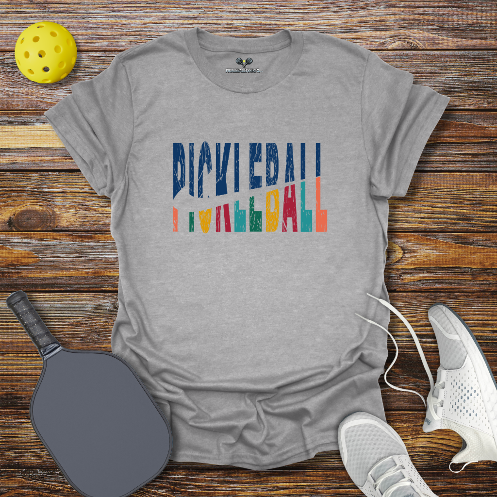 Pickleball Retro Logo T-Shirt