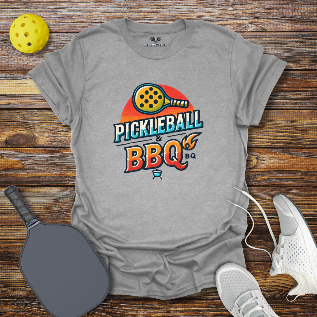 Pickleball and BBQ T-Shirt