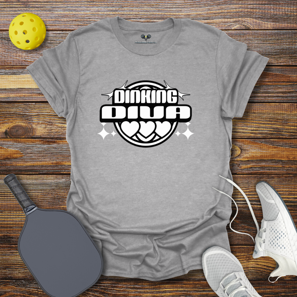 Dinking Diva Pickleball T-Shirt