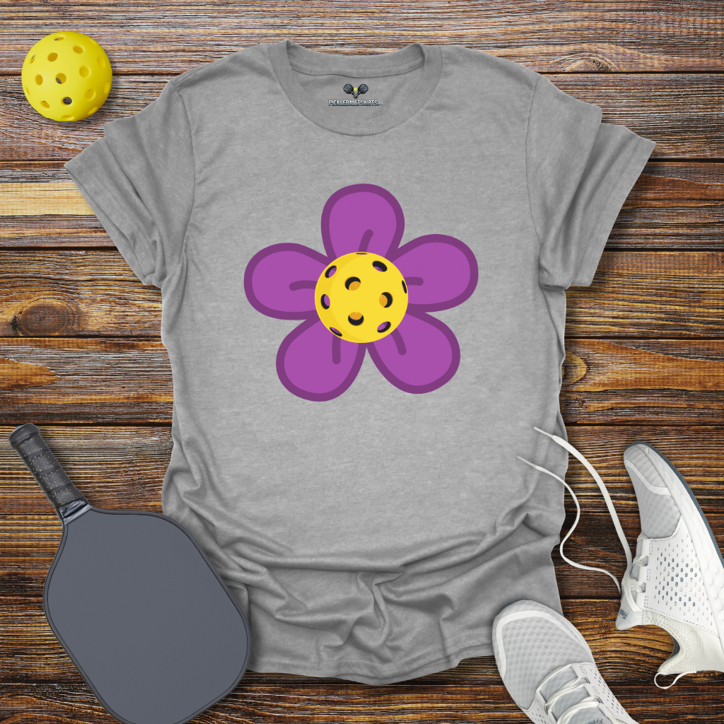 Pickleball Flower T-Shirt