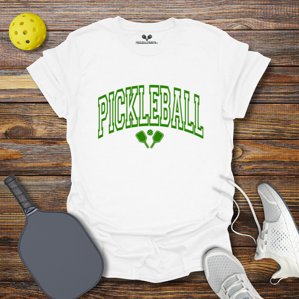 Pickleball Retro Slogan T-Shirt