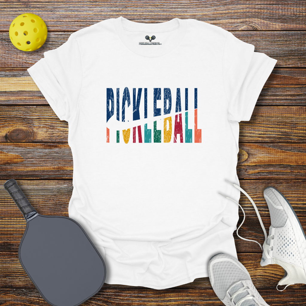 Pickleball Retro Logo T-Shirt