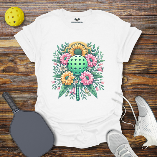 Floral Pickleball Dreams T-Shirt