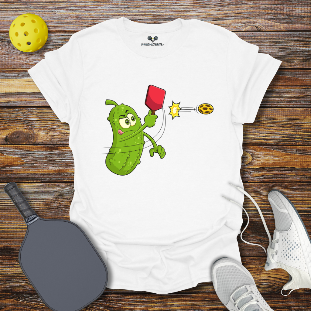 Funny Pickleball Shirt –  Pickle Playing T-Shirt