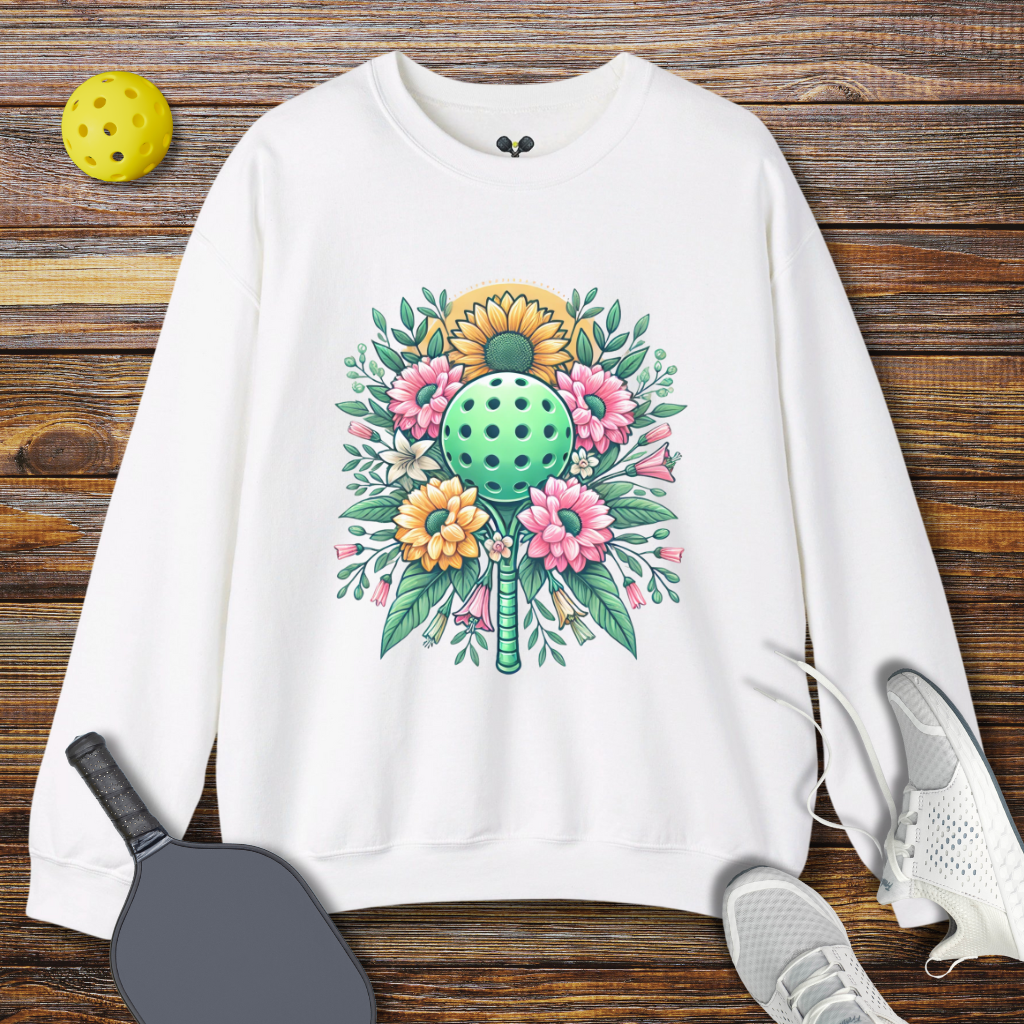 Floral Pickleball Dreams Sweatshirt